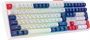 Клавиатура Oklick 725G White/Red 233995