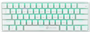 Клавиатура Oklick K763W White 234002