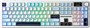 Клавиатура Rapoo V500PRO-Multimode Yellow/Blue 234022