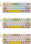 Клавиатура Redragon Fizz Pro Grey/Yellow 234076