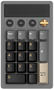 Цифровой блок Royal Kludge M20 Phantom (Violet Switch) 234087
