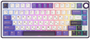 Клавиатура Royal Kludge R75 Blackberry (Silver Switch) 234093