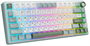 Клавиатура Royal Kludge R75 Sky Cyan (Silver Switch) 234095