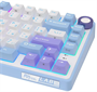 Клавиатура Royal Kludge R75 Taro Milk (Silver Switch) 234096