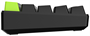 Клавиатура Royal Kludge C61 Black Green (Mint Switch) 234097