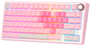 Клавиатура Royal Kludge R75 Pink Melody (Cream Switch) 234099