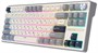 Клавиатура Royal Kludge R87 Pro Half Grey (Brown Switch) 234100