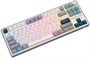 Клавиатура Royal Kludge R87 Pro Half Grey (Cream Switch) 234101