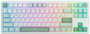 Клавиатура Royal Kludge R87 Pro Sky Cyan (Brown Switch) 234104