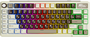 Клавиатура Royal Kludge L75 Mokko Grey (Cream Switch) 234116