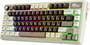 Клавиатура Royal Kludge L75 Mokko Grey (Cream Switch) 234116