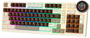 Клавиатура Royal Kludge N99 Mokko Grey (Cream Switch) 234118