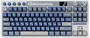 Клавиатура Royal Kludge M87 Ocean Blue (Beige Switch) 234128