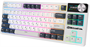 Клавиатура Royal Kludge S85 White Night (Beige Switch) 234136