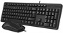 Клавиатура + мышь A4Tech KK-3330S Black 234259