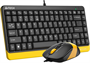 Клавиатура + мышь A4Tech Fstyler F1110 Bumblebee 234261