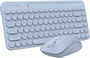 Клавиатура + мышь A4Tech Fstyler FG3200 Air2 Blue 234272