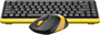 Клавиатура + мышь A4Tech Fstyler FG1110 Bumblebee 234273