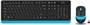 Клавиатура + мышь A4Tech Fstyler FG1010 Black/Blue 234275
