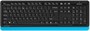 Клавиатура + мышь A4Tech Fstyler FG1010 Black/Blue 234275