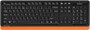 Клавиатура + мышь A4Tech Fstyler FG1010 Black/Orange 234277
