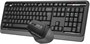 Клавиатура + мышь A4Tech Fstyler FG1035 Black/Grey 234281