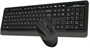 Клавиатура + мышь A4Tech Fstyler FG1010S Black/Grey 234282