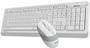 Клавиатура + мышь A4Tech Fstyler FG1010S White/Grey 234283