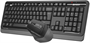 Клавиатура + мышь A4Tech Fstyler FGS1035Q Black/Grey 234285