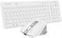 Клавиатура + мышь A4Tech Fstyler FB2800C Air2 White 234293