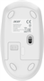 Клавиатура + мышь Acer OCC401 White 234303