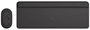 Клавиатура + мышь Logitech MK470 Slim Wireless Combo Black (920-009204/9180) 234338