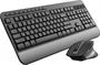 Клавиатура + мышь Oklick S290W Black 234358