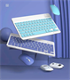 Клавиатура + мышь PALMEXX PMPKIT01 Purple 234361
