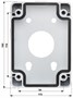 Монтажная коробка Dahua DH-PFA120 241198