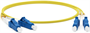 Патч-корд Hyperline FC-D2-9-LC/ULLUR-LC/ULLUR-H-5M-LSZH-YL, 5м 242731