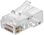 Коннектор RJ-45 Eurolan 13A-U5-11WT, 50 шт. 242844