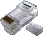 Коннектор RJ-45 TWT TWT-PL45-8P8C-6, 100 шт. 242845