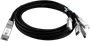 Кабель QSFP+ LR-LINK (Linkreal) LRDAC-QSFP+-4SFP+-3M 244035