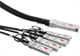 Кабель QSFP+ FIBO-TELECOM FT-Q40-4S10-DAC5m, 5м 244051