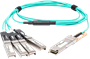 Кабель QSFP28 Future Technologies FT-QSFP28/4SFP28-CABA-5, 5м 244111