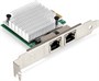 Сетевая карта ExeGate EXE-i210-F1 + трансивер EXT-1G-MM850-LC2-550M 244859