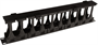 Кабельный органайзер Cabeus JB08-1U-100-PL-BK 245755