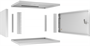 Шкаф Cabeus WSC-05D-6U55/45m 245851