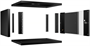 Шкаф Cabeus WSC-05D-6U55/45-BK 245857