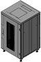 Шкаф NIKOMAX TFI-186060-PMMM-R-BK 246301