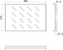Полка для шкафа/стойки Wize WFSH60 246638