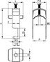 Держатель кабеля DKC BHL3238 246962